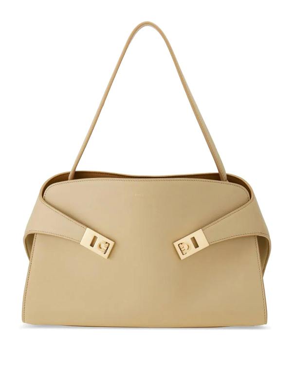 Salvatore Ferragamo Sac Bandoulière - Jaune Foncé