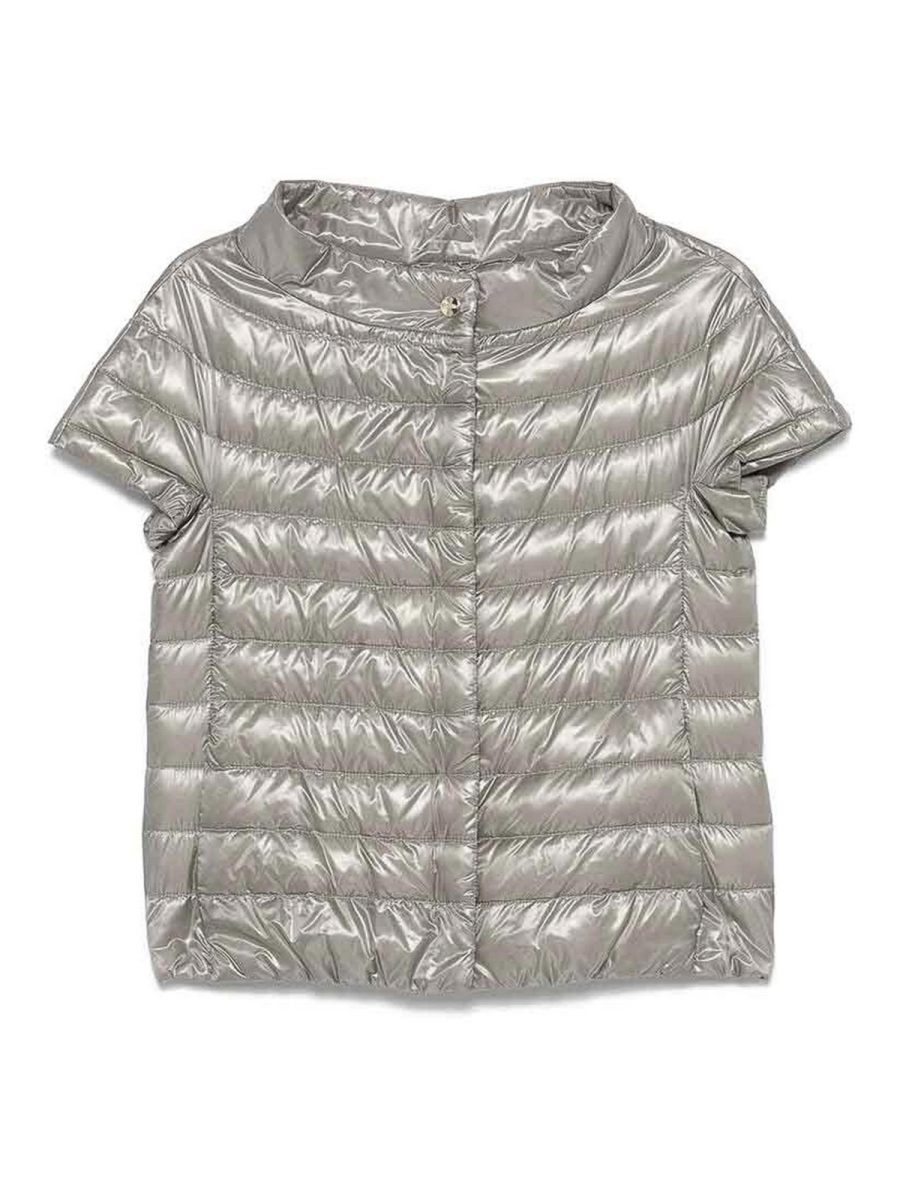Herno Manteau Au Genou - Gris