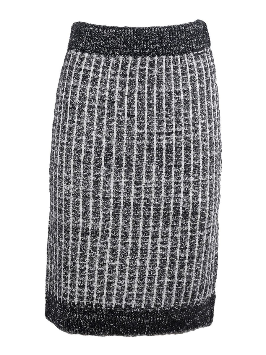 Karl Lagerfeld Mini Jupe - Noir