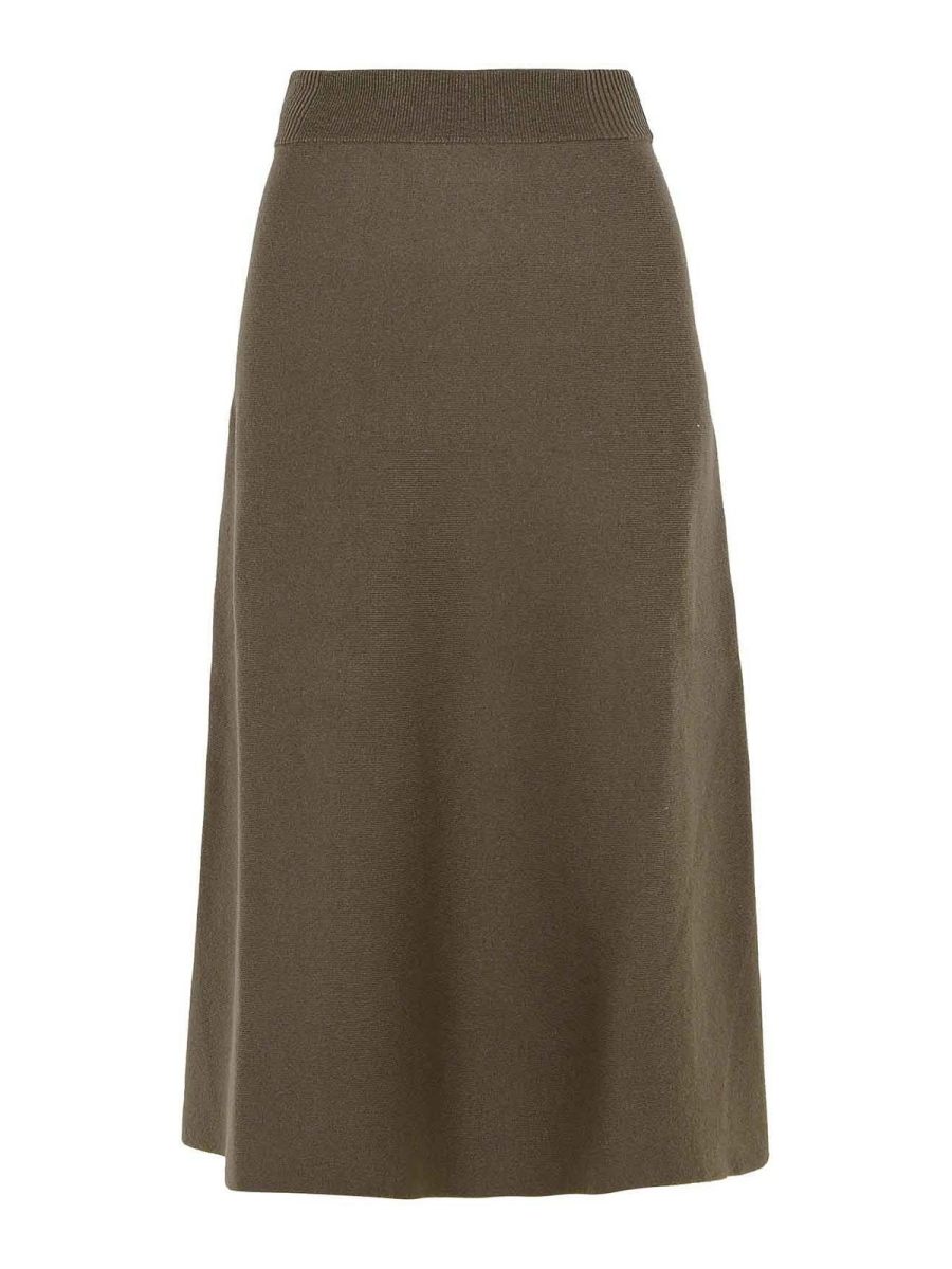 Lanvin Jupe Midi - Marron