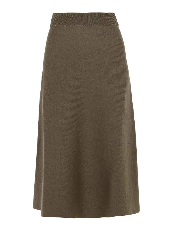 Lanvin Jupe Midi - Marron