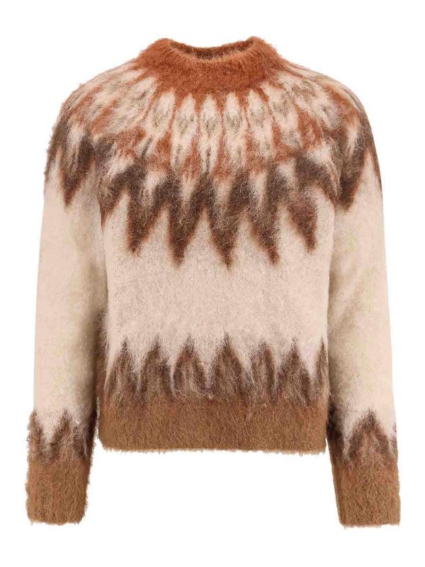 Isabel Marant Etoile Pull Col Bateau - Marron