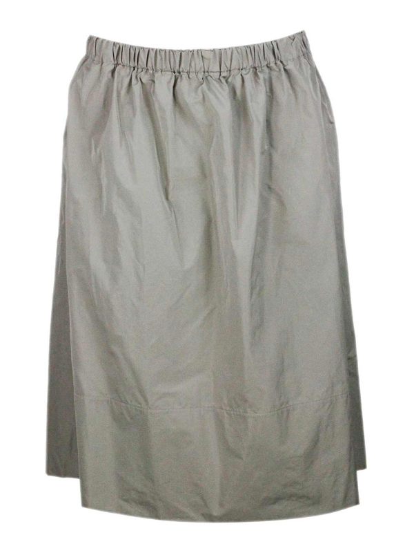 Fabiana Filippi Jupe Midi - Gris