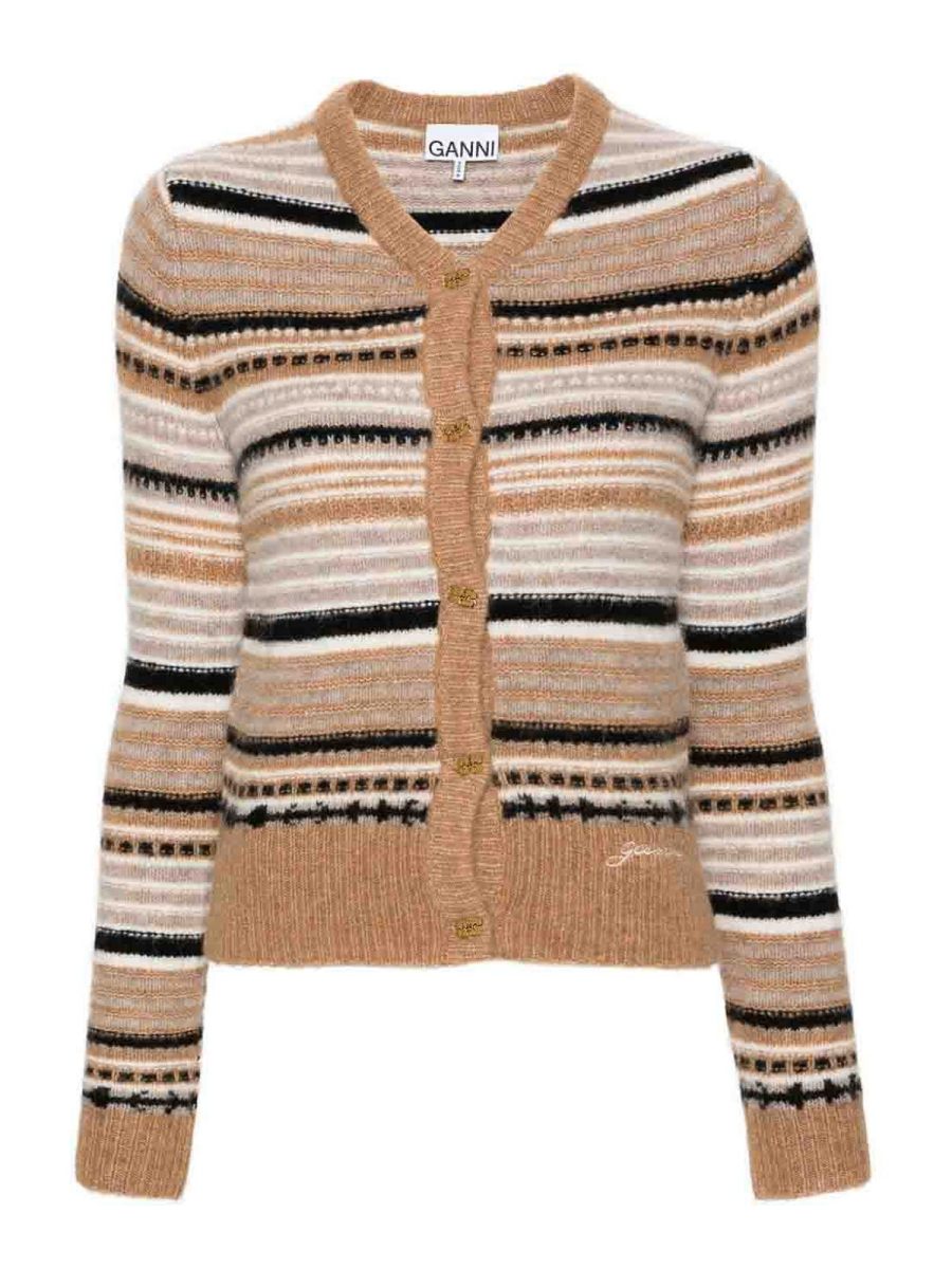 Ganni Cardigan - Multicolore