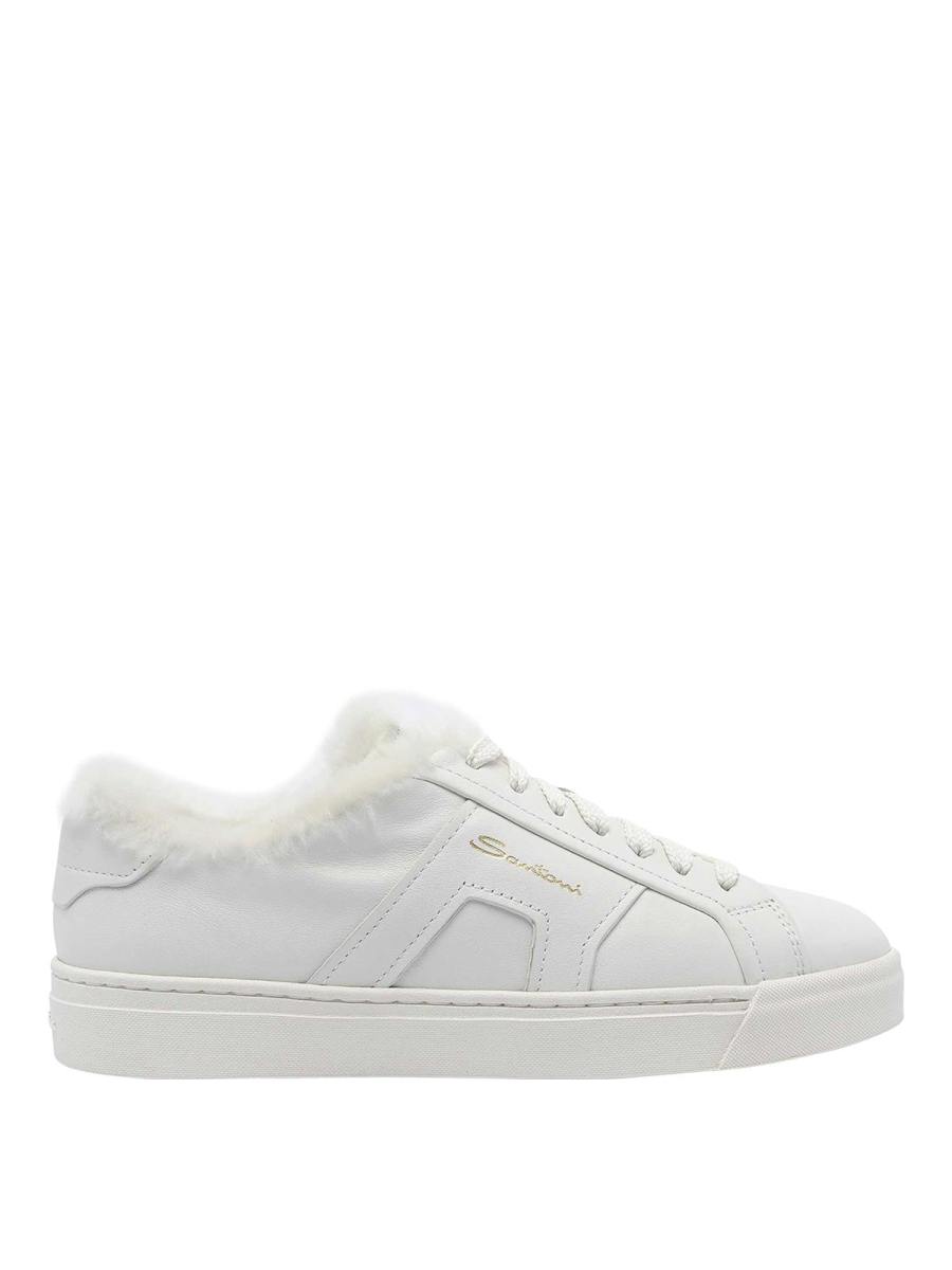 Santoni Baskets - Blanc