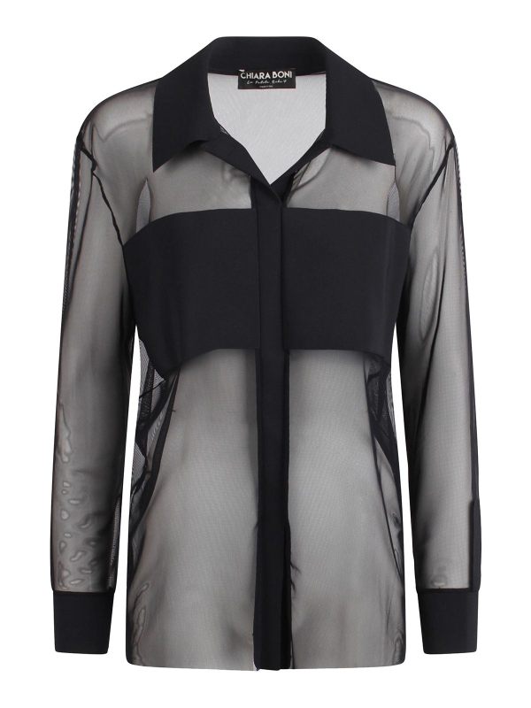Chiara Boni La Petite Robe Chemise - Noir
