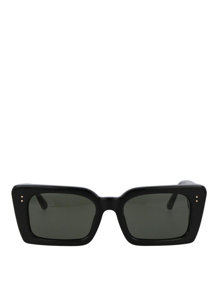 Linda Farrow Lunettes De Soleil - Noir