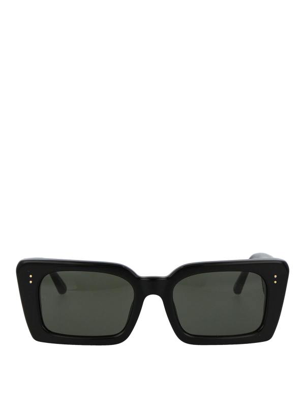 Linda Farrow Lunettes De Soleil - Noir