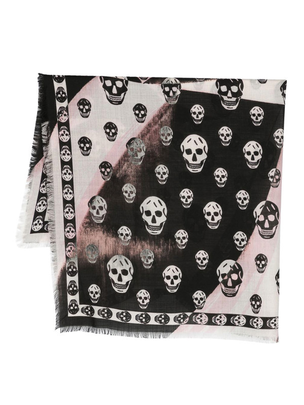 Alexander Mcqueen Étole - Noir