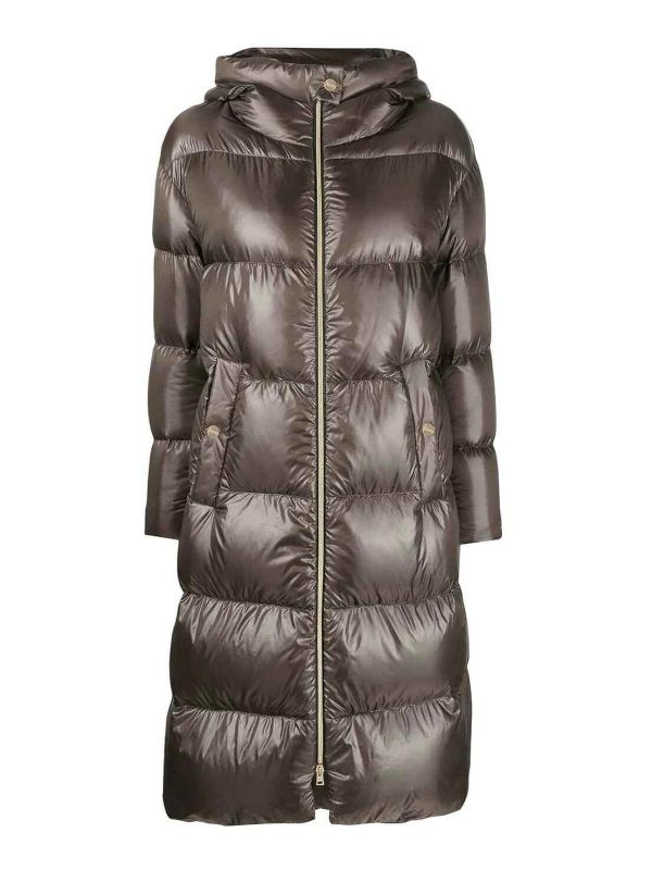 Herno Manteau Court - Gris