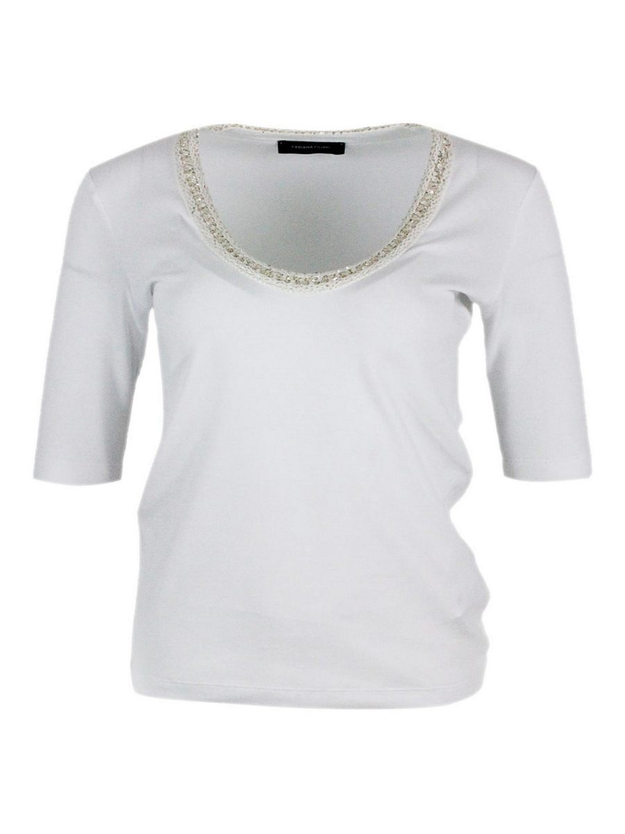 Fabiana Filippi T-Shirt - Blanc