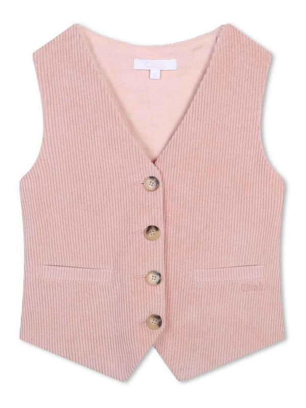Chloe' Gilet - Couleur Chair