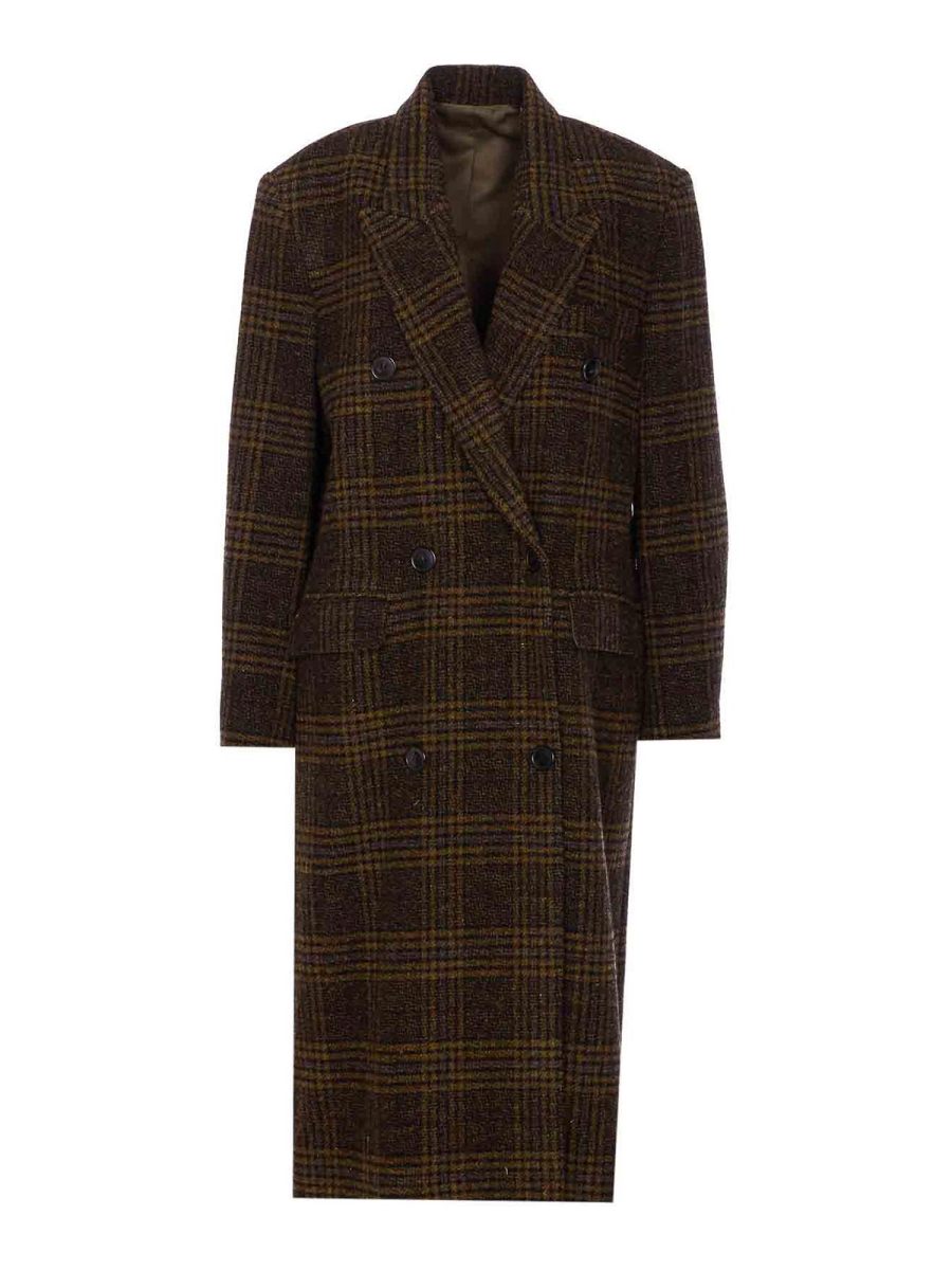 Isabel Marant Etoile Manteau Court - Marron Clair