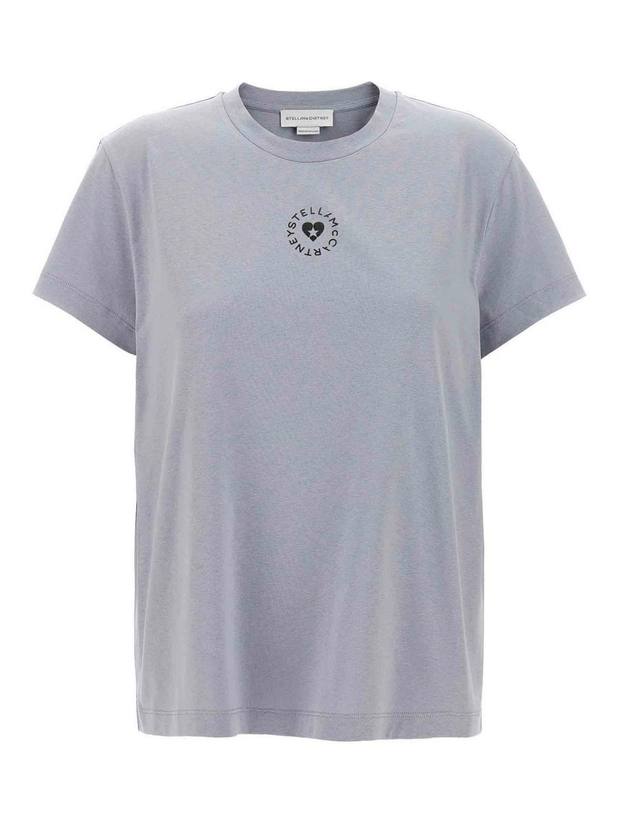 Stella Mccartney T-Shirt - Bleu Clair