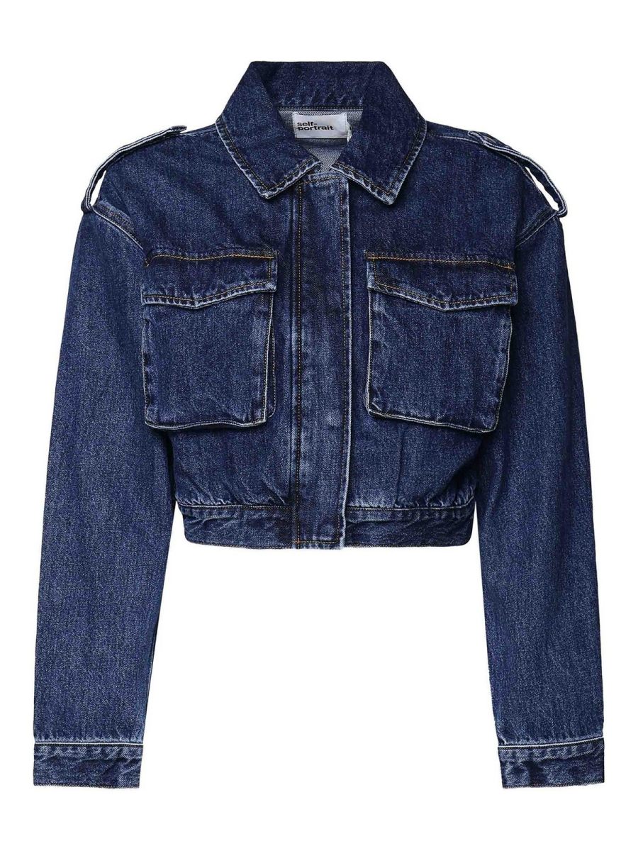 Self Portrait Veste Casual - Denim
