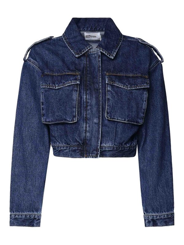 Self Portrait Veste Casual - Denim