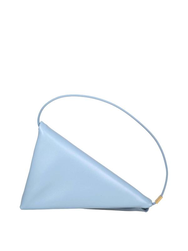 Marni Sac Porté Épaule - Bleu Clair