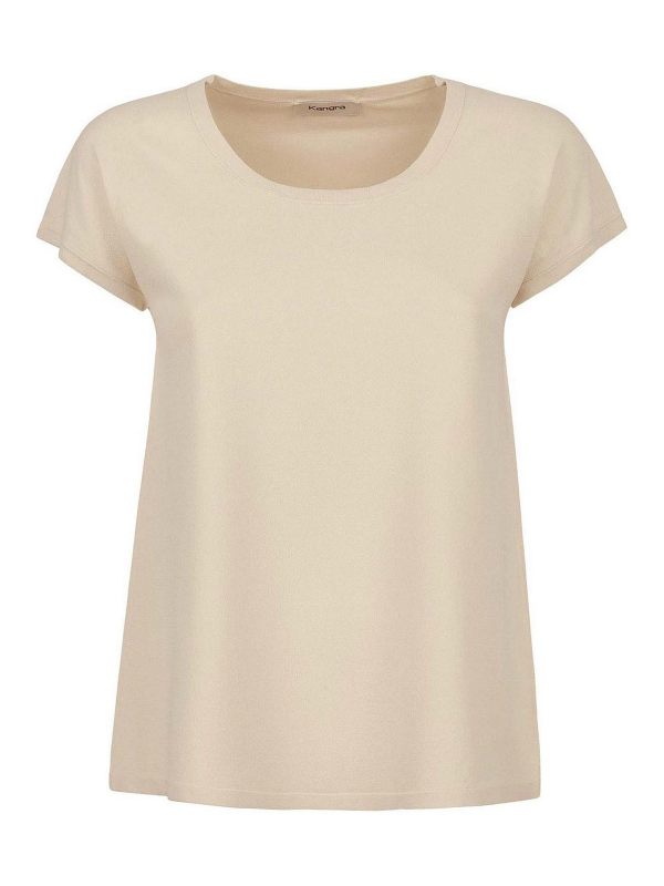 Kangra Cashmere Blouse - Beige