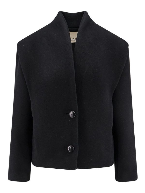 Isabel Marant Etoile Manteau Court - Noir