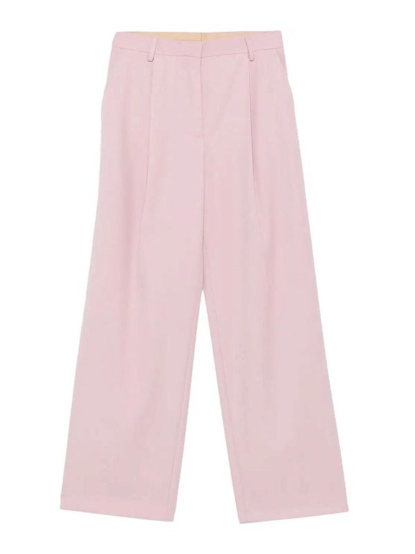 Dries Van Noten Pantalons Décontractés - Rose