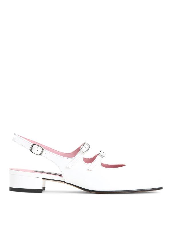 Carel Paris Mules - Blanc