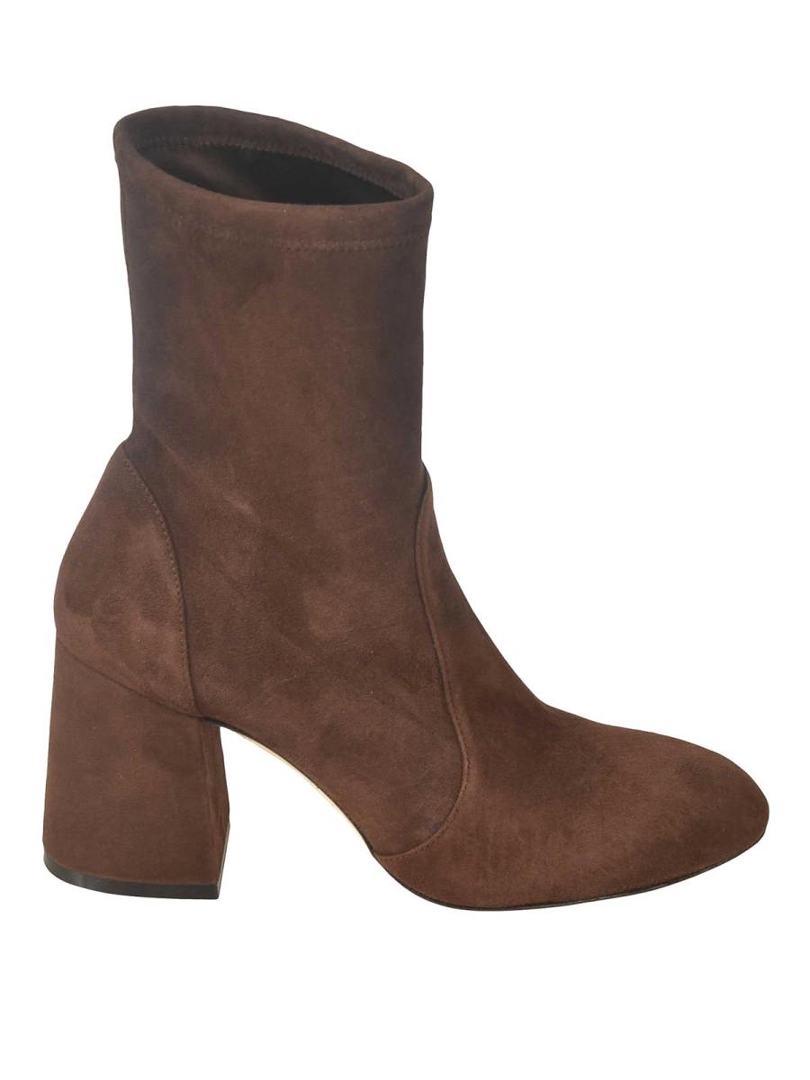 Stuart Weitzman Bottes - Marron