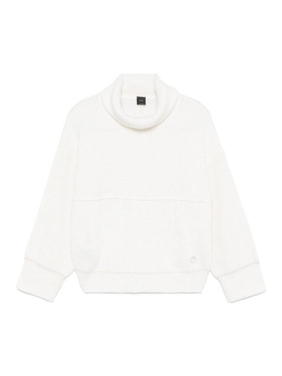 Pinko Pull Col Rond - Blanc
