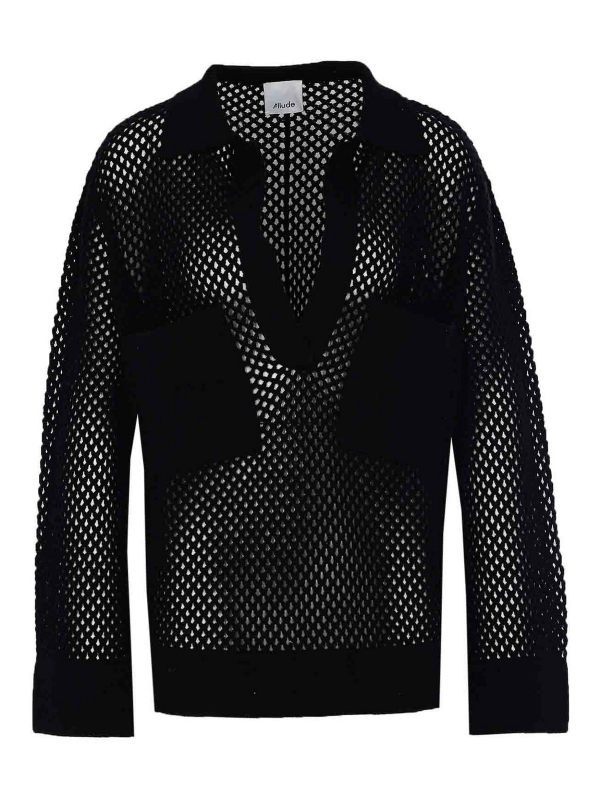 Allude Pull Col Rond - Noir