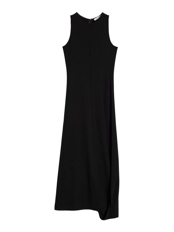 Lemaire Robe Au Genou - Noir