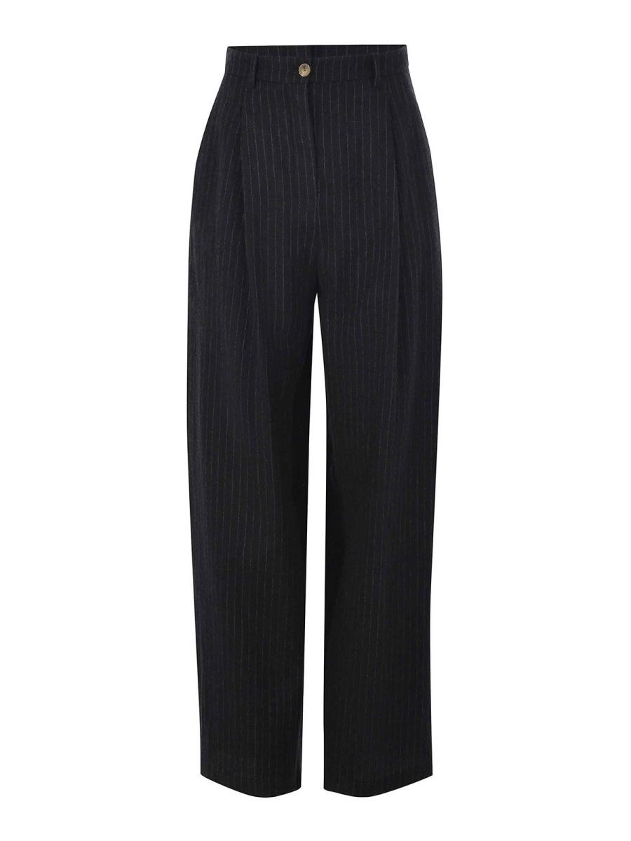 Alysi Pantalons Décontractés - Gris