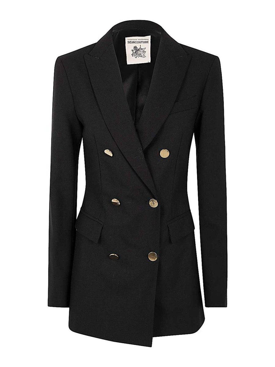Semicouture Veste Casual - Noir