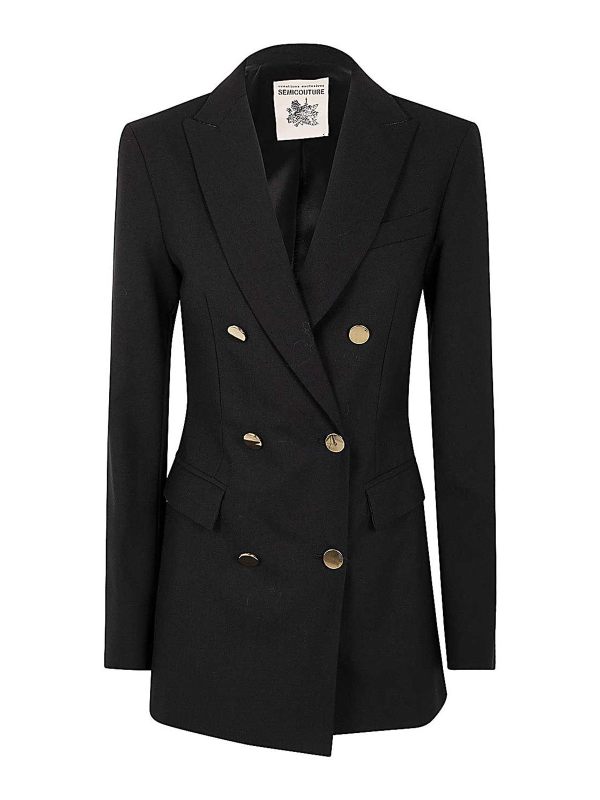 Semicouture Veste Casual - Noir