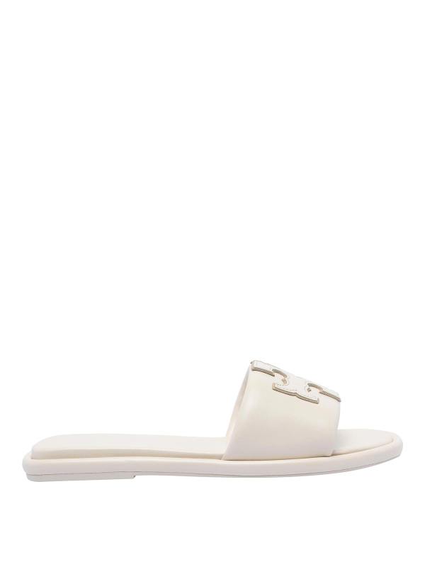 Tory Burch Tongs - Blanc