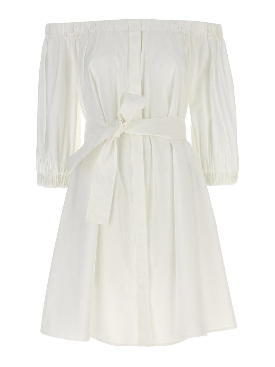 P. A.R. O.S. H. Robe Courte - Blanc