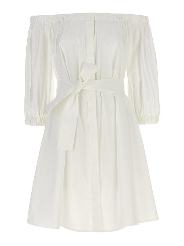 P. A.R. O.S. H. Robe Courte - Blanc
