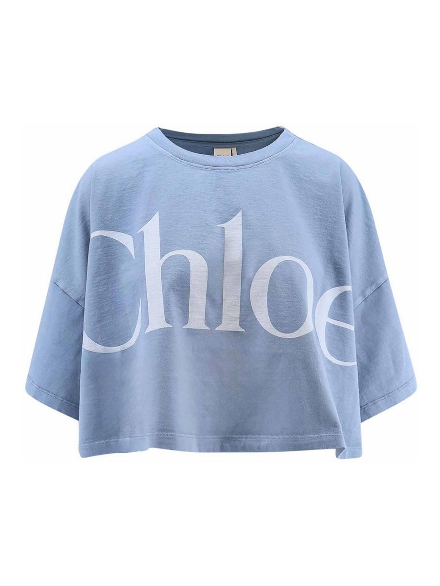 Chloe' T-Shirt - Bleu