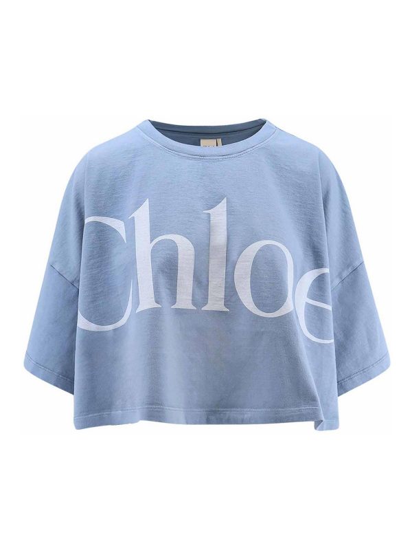 Chloe' T-Shirt - Bleu