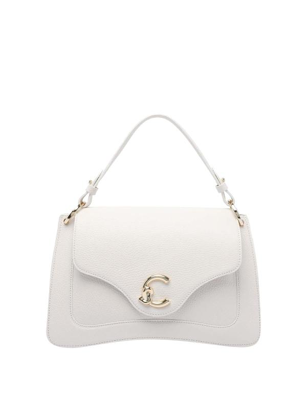 Coccinelle Sac Porté Épaule - Blanc