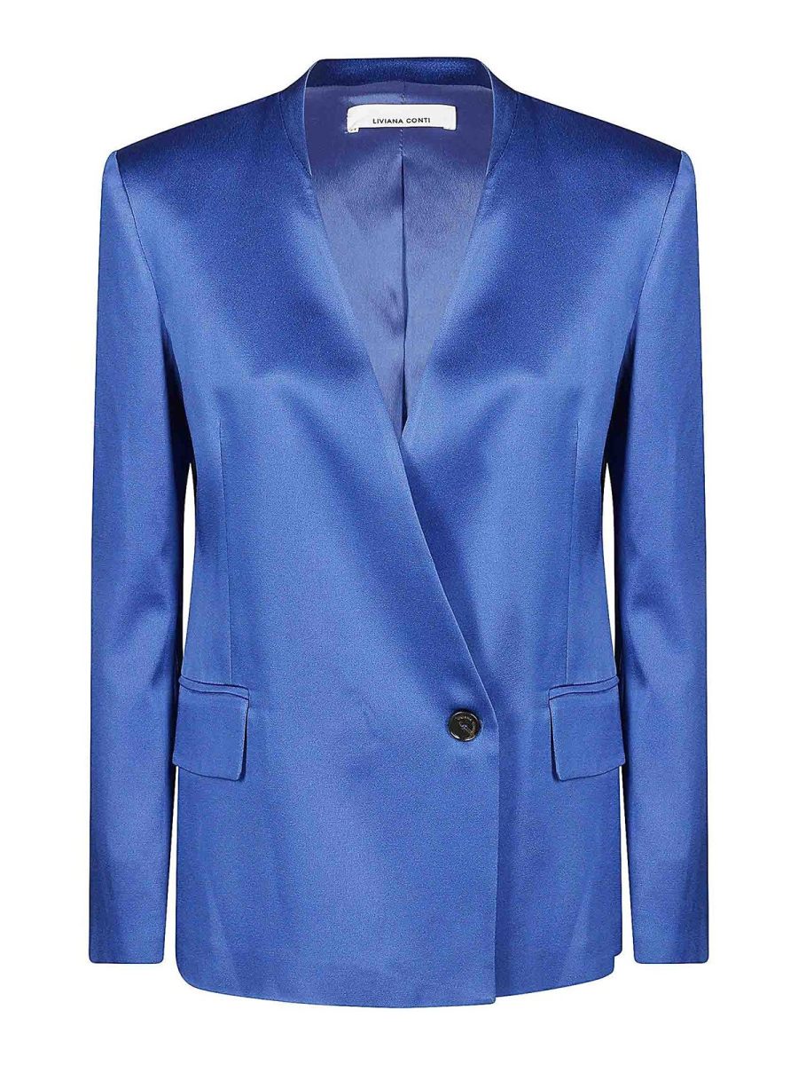 Liviana Conti Blazer - Bleu