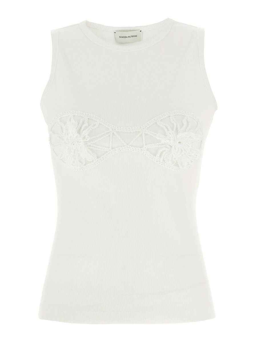 Magda Butrym Top - Blanc