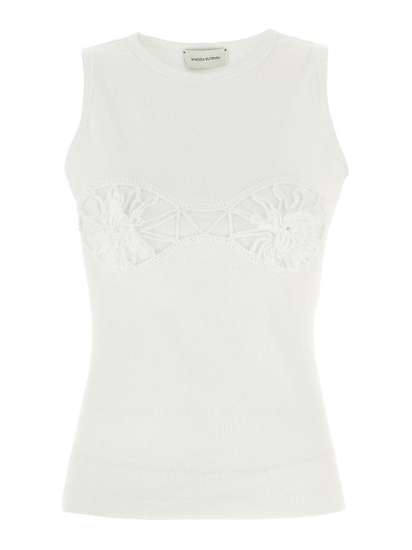 Magda Butrym Top - Blanc