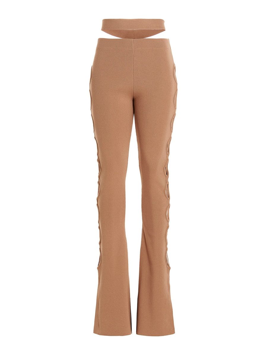Andreādamo Pantalons Décontractés - Beige