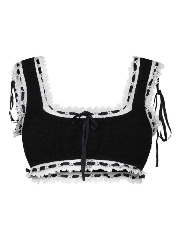 For Love & Lemons Top - Noir