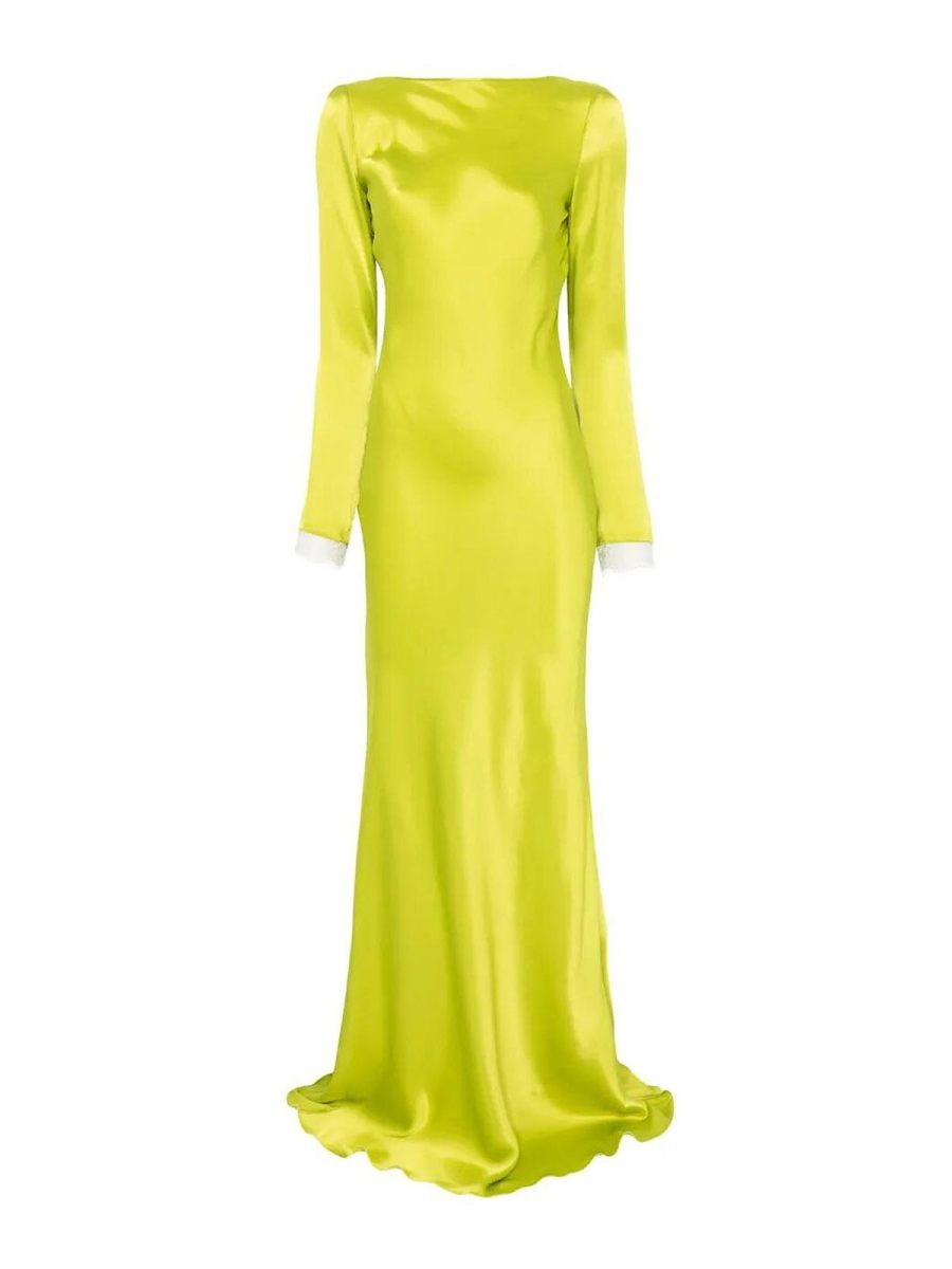 Mvp Wardrobe Maxi Robe - Blanc