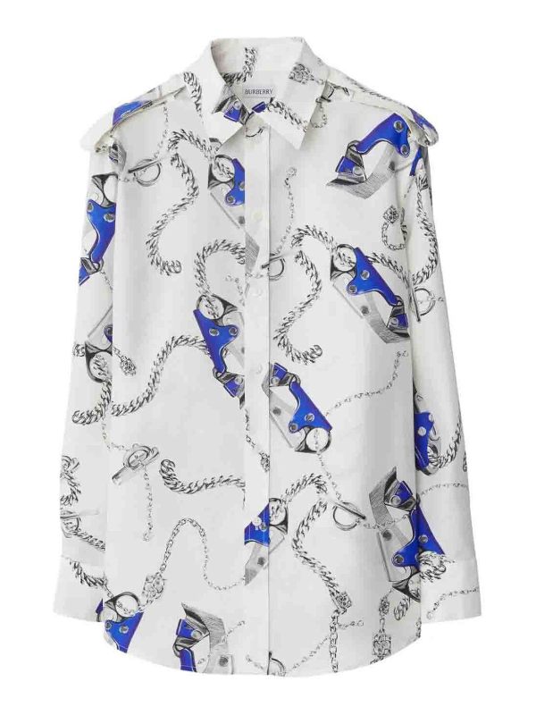 Burberry Chemise - Bleu