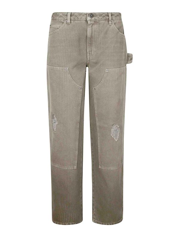Golden Goose Jean Bootcut - Bleu