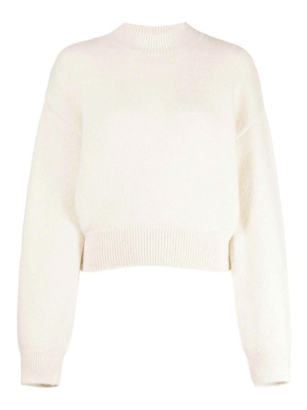 Jacquemus Pull Col Rond - Beige