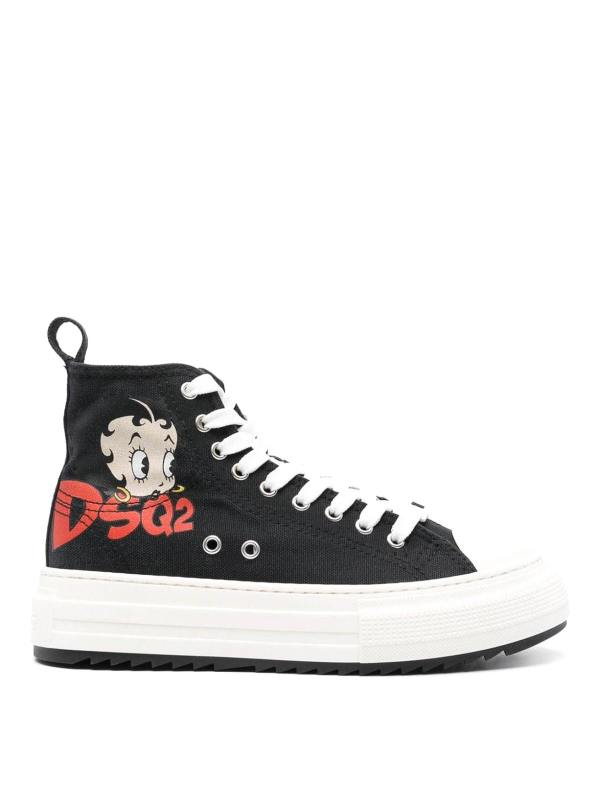 Dsquared2 Baskets - Noir
