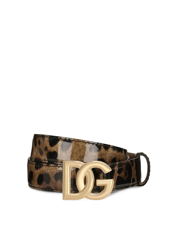 Dolce & Gabbana Ceinture - Imprimé Animal