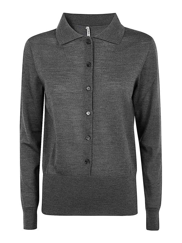 Liviana Conti Pull Col Rond - Gris